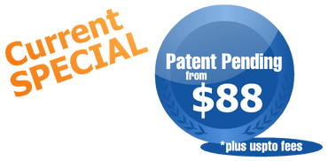 Patent Pending from $88 *plus USPTO fees